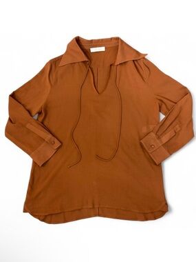 Chloé Long Sleeve Blouse, Size 8